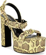 AZALEA WANG Tarynn Slingback Platform Sandal