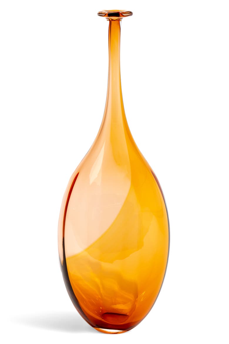 Fidji Large Vase, Main, color, ORANGE