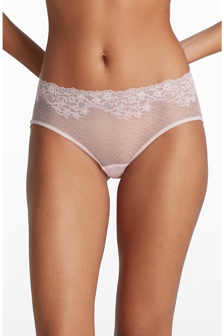 Double Take Bikini Briefs, Main, color, BLUSH