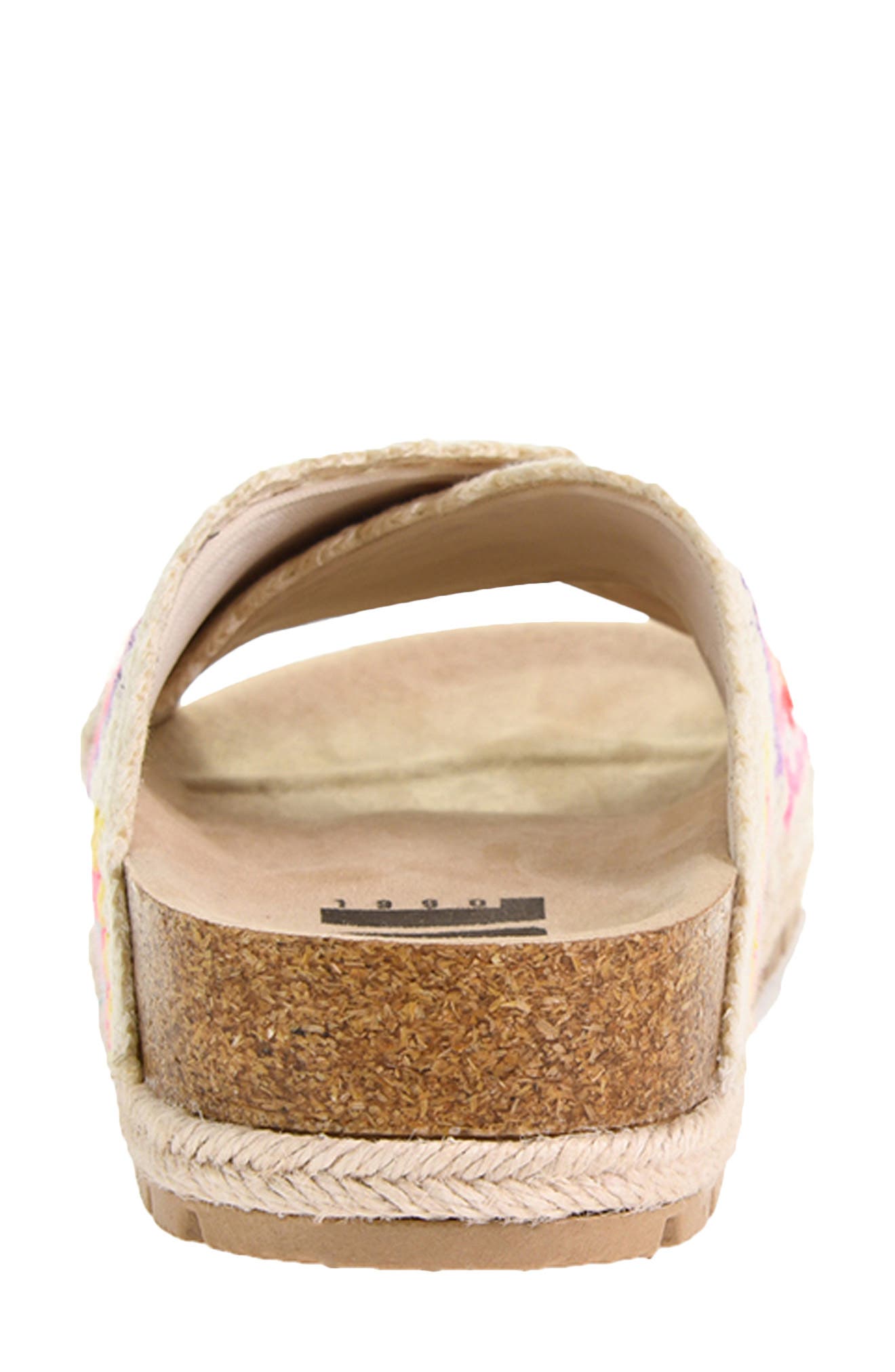 Tacoma Crochet Sandal, Alternate, color, SAND MULTI