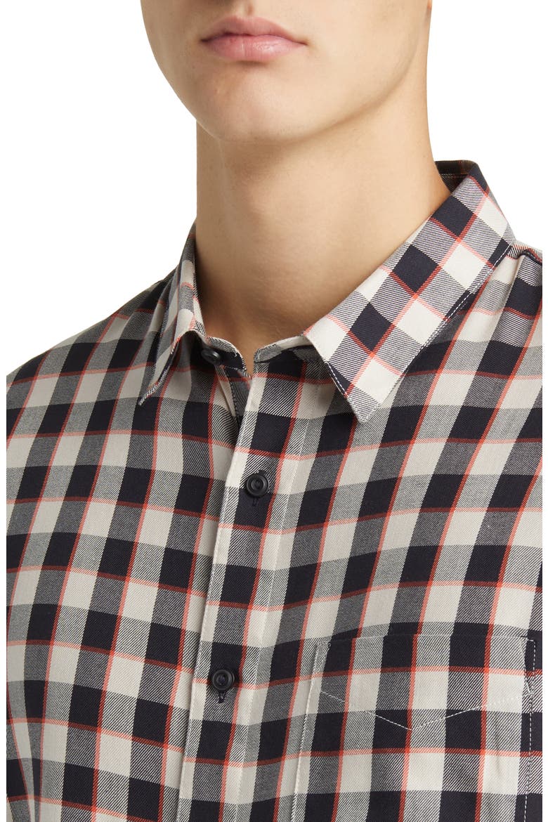 Ojai Classic Fit Plaid Button-Up Shirt, Alternate, color, STONE BEACH/ COASTAL