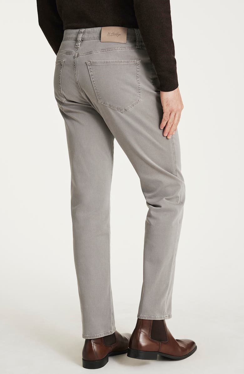 34 Heritage Charisma Stretch Cotton Straight Leg Pants, Alternate, color, Grey Honeycomb