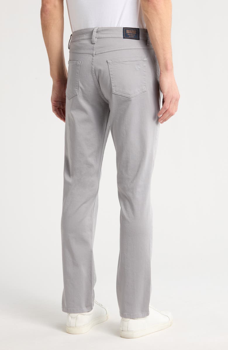 Brooks Brothers Stretch Cotton Straight Leg Pants, Alternate, color, Monumnt