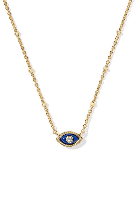 Mini Evil Eye Pendant Necklace