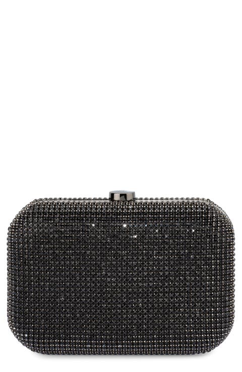 Rae Crystal Frame Clutch