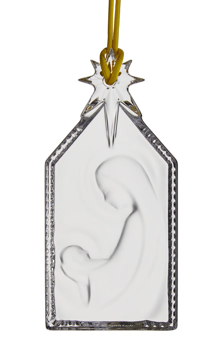 Waterford Nativity Crystal Ornament, Alternate, color,
