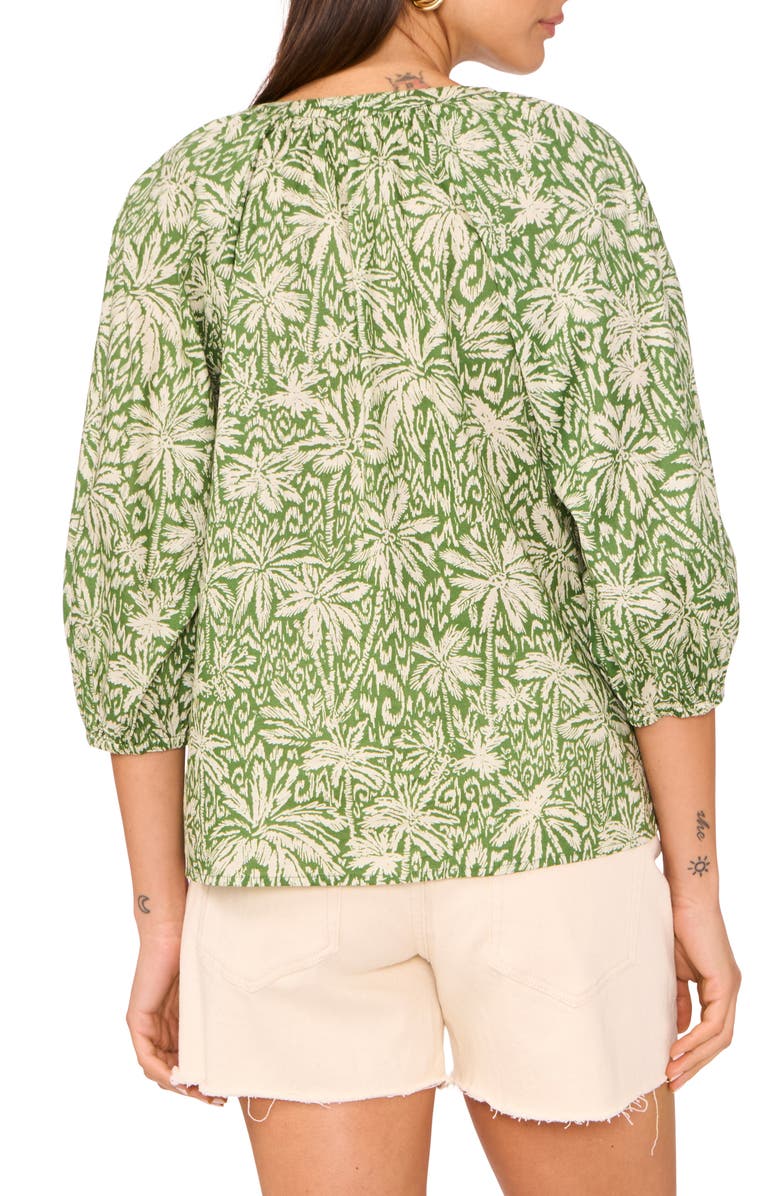 Vince Camuto Floral Button-Up Shirt, Alternate, color, 