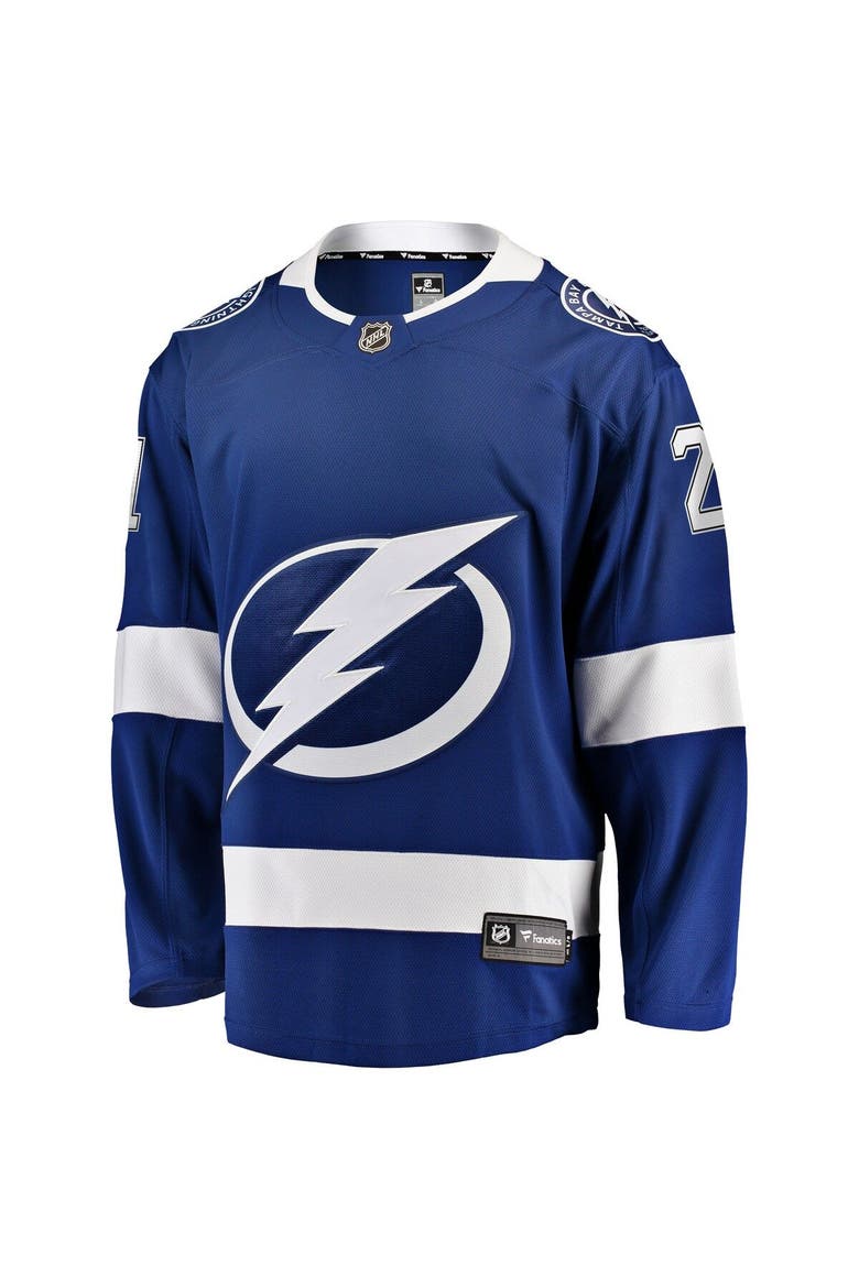 Men's Fanatics Branded Brayden Point Blue Tampa Bay Lightning Home Premier Breakaway Player Jersey, Alternate, color, Blue