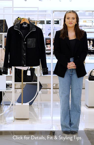 Karl Lagerfeld Jeans PRINT Denim jacket 