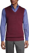 Lands' End School Uniform  Cotton Modal Sweater Vest