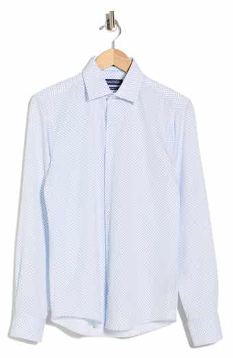 Nautica Geo Print Dress Shirt