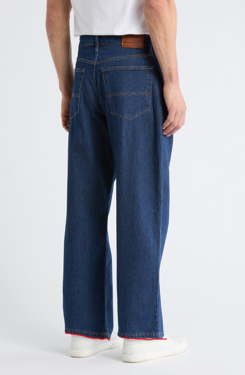 Lucky Brand 281 Baggy Straight Leg Jeans, Alternate, color, Ironclad