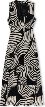Rails Genevieve Cutout Tiered Cotton Sundress
