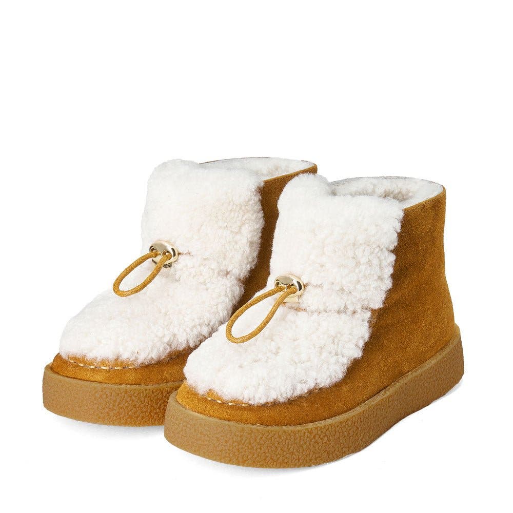 Aspen Shearling Boots, Alternate, color, Camel