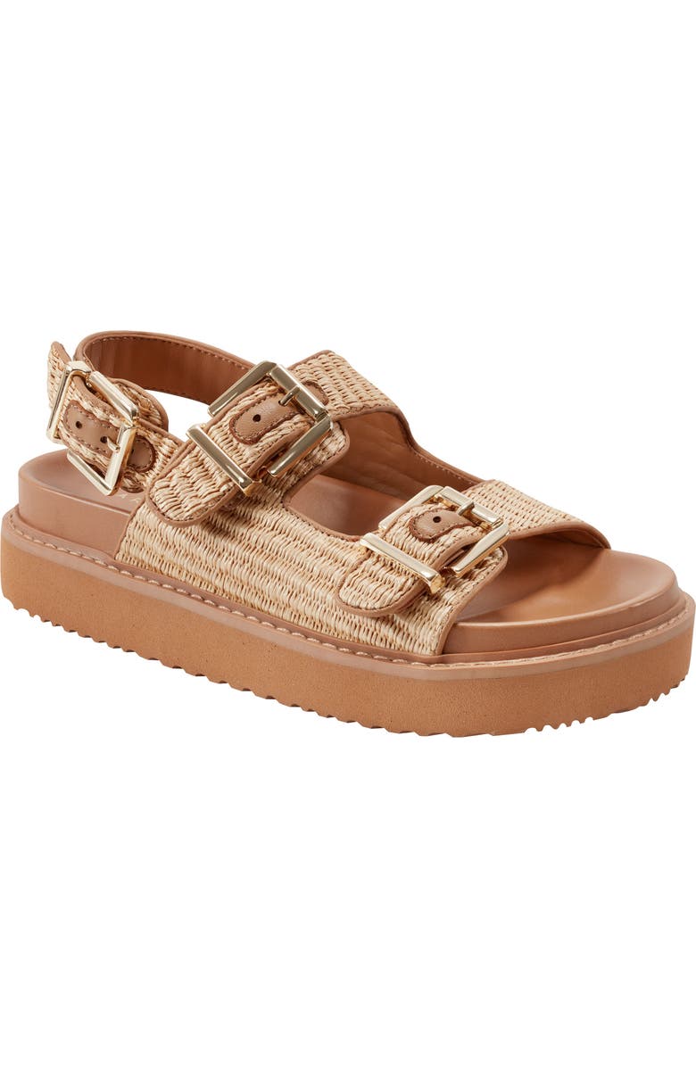 Marc Fisher LTD Agenda Sandal, Main, color, Medium Natural