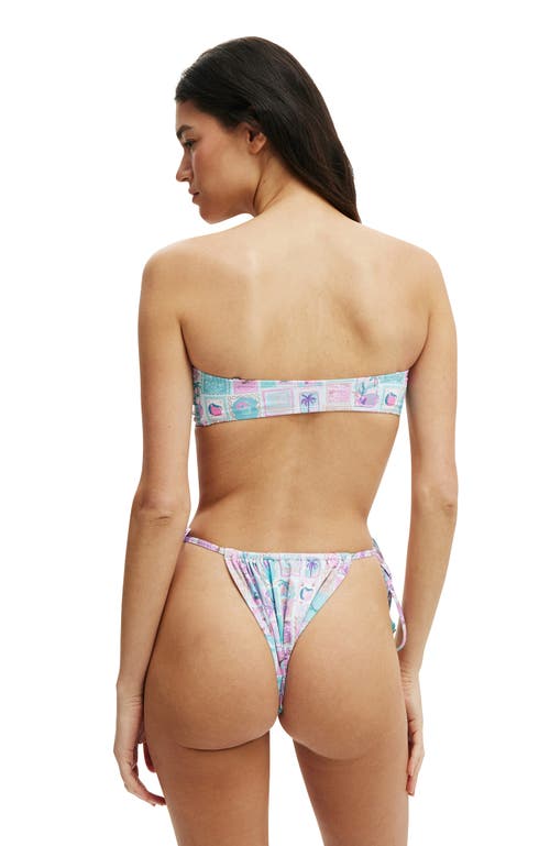Cotton On Body Cut Out Bandeau Bikini Top