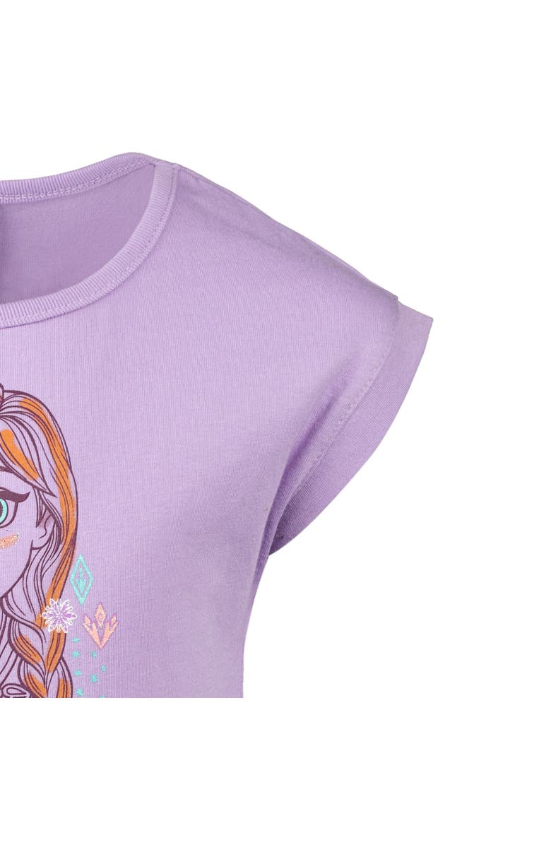 Disney Princess Anna Frozen Sleeveless Tulle Dress, Alternate, color, Purple