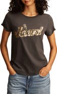 Lucky Brand Sequin Cheers Classic T-Shirt