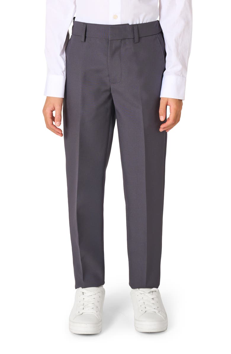 OppoSuits Kids' Charcool Two-Piece Suit & Tie Set, Alternate, color, Grey