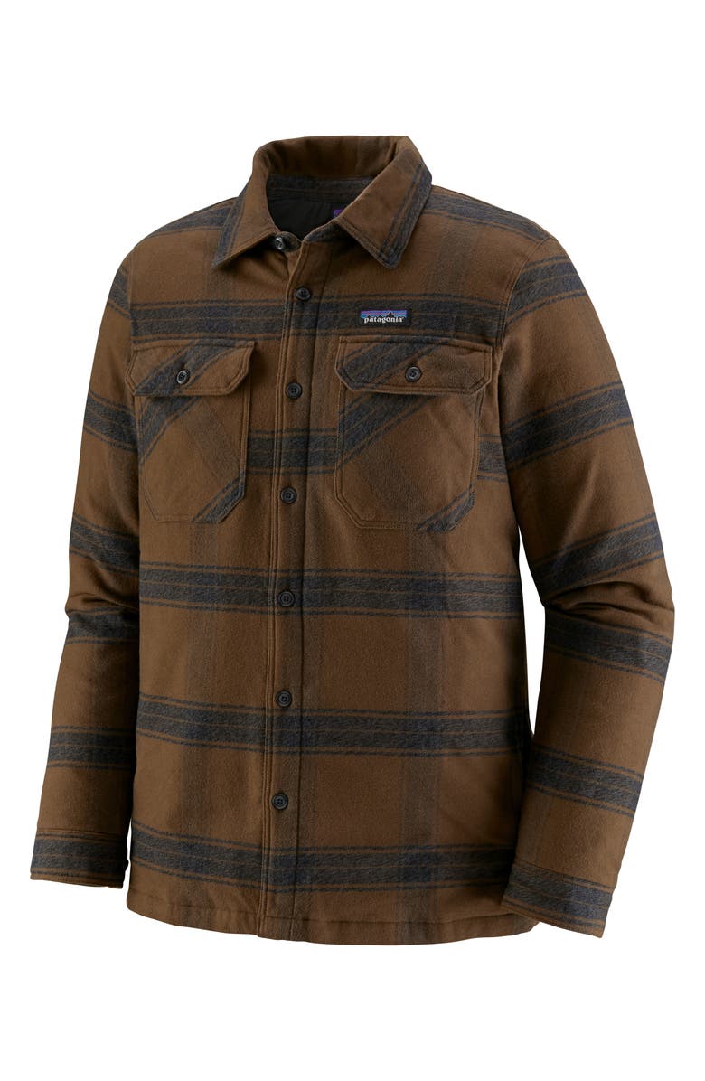Patagonia 'Fjord' Flannel Shirt Jacket, Main, color,