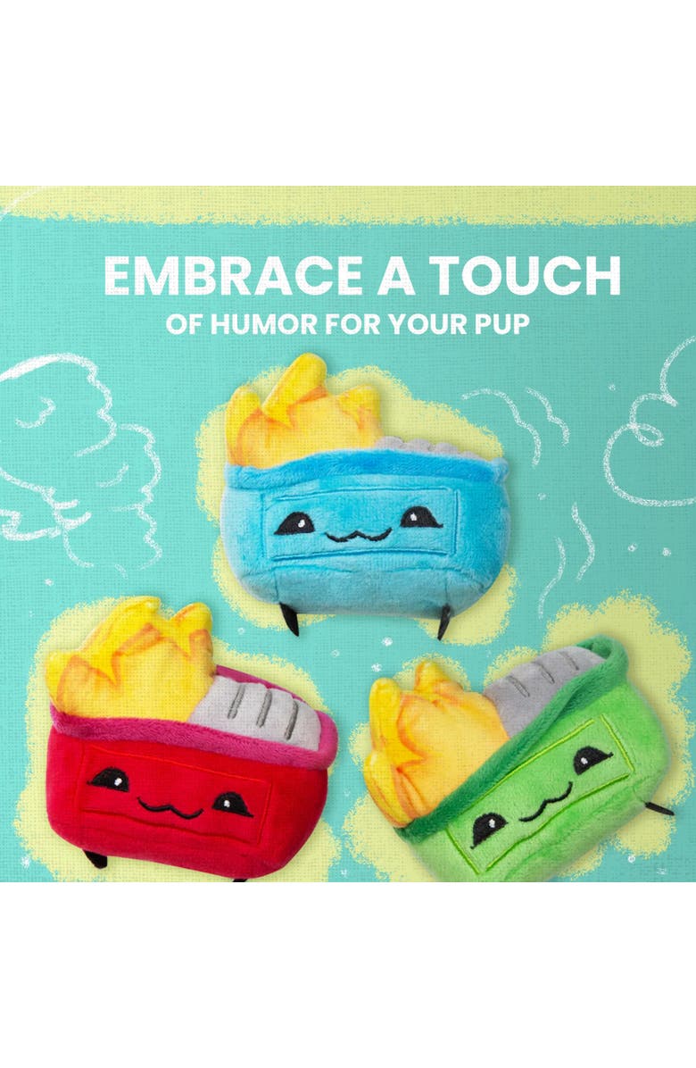 SnugArooz 3 Pack Plush Dog Toys, Alternate, color, Multicolored