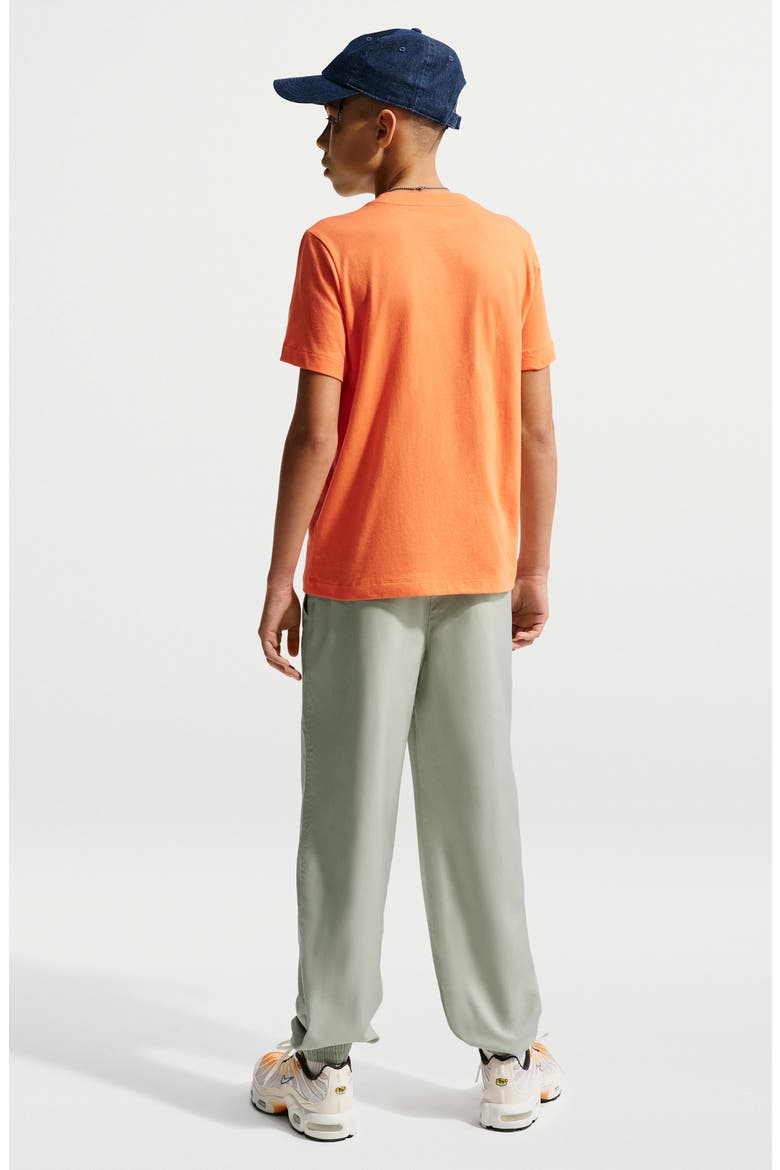 Kids' Sportswear Club Joggers, Alternate, color, SPRUCE FOG/ WHITE