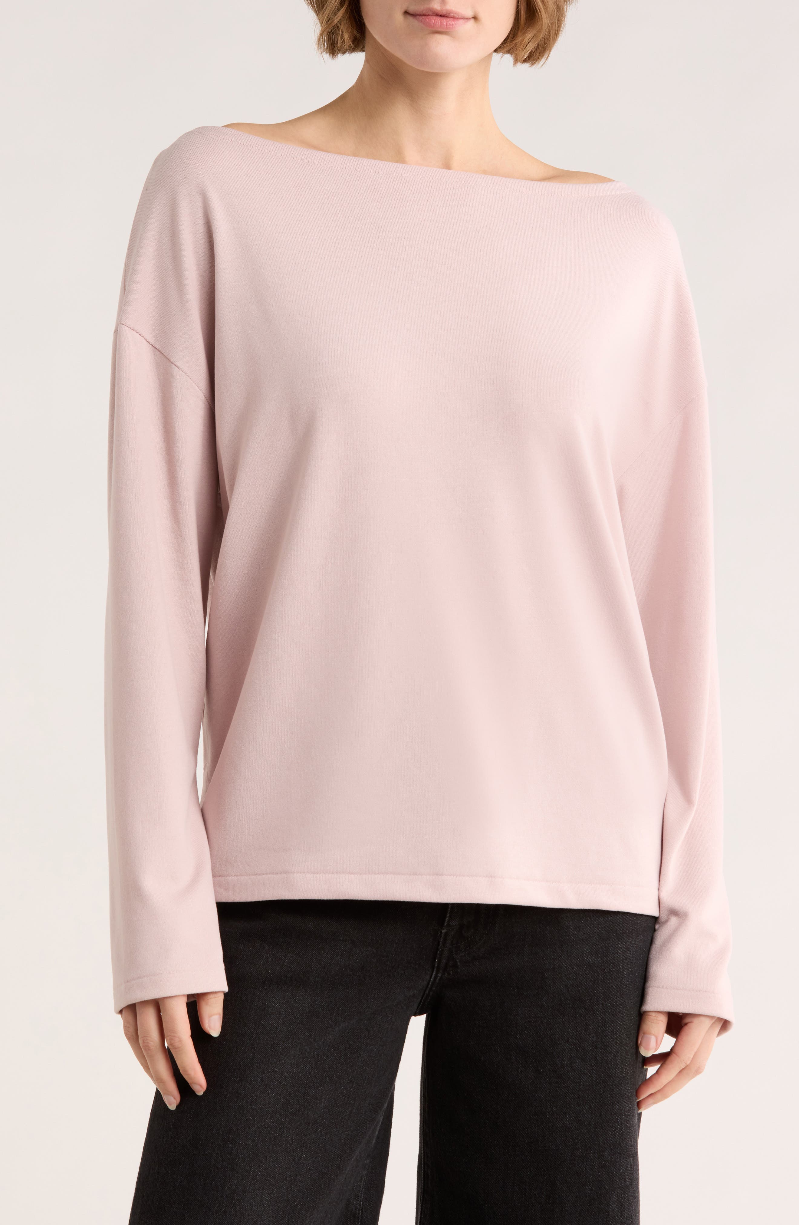 Rita Boat Neck Long Sleeve Top - image 5