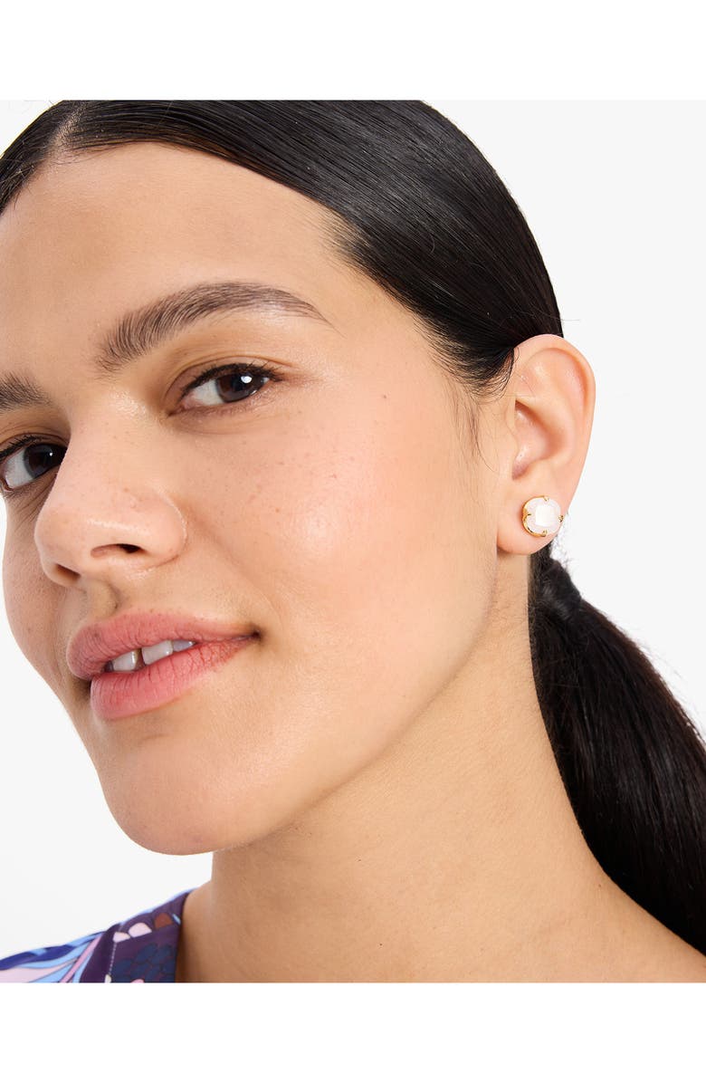 Kate Spade New York pop of joy cubic zirconia stud earrings, Alternate, color,