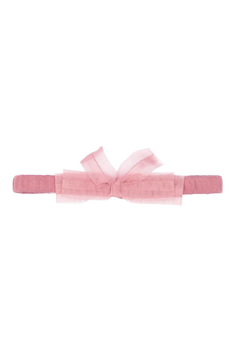 Ribbed Ruffle Bodysuit, Skirted Leggings, Headband & Socks Set, Alternate, color, BOWS