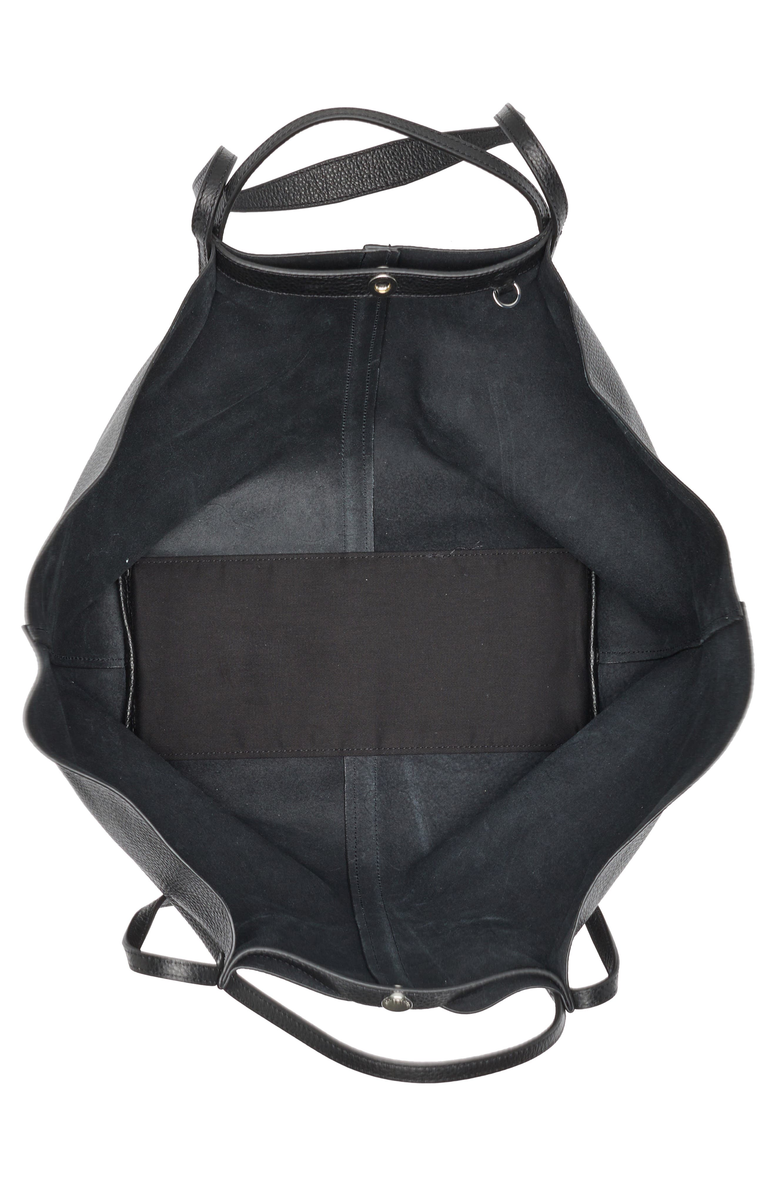 AllSaints Hannah Tote Bag, Alternate, color, Black