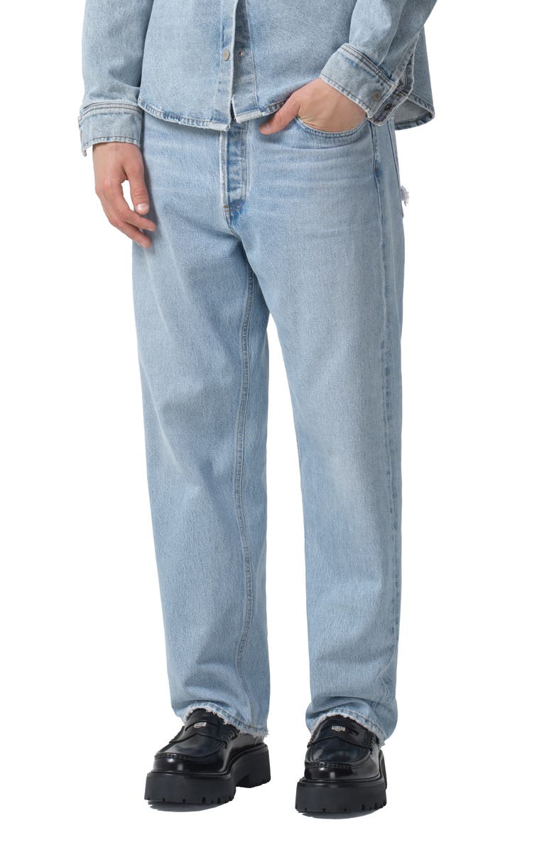 AGOLDE '90s Organic Cotton Straight Leg Baggy Jeans, Main, color,