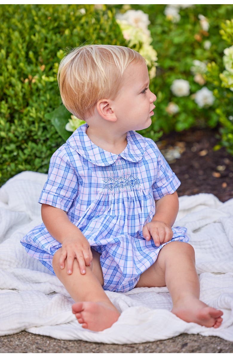 Little English Kids' Chest Smocked Bubble, Alternate, color, 