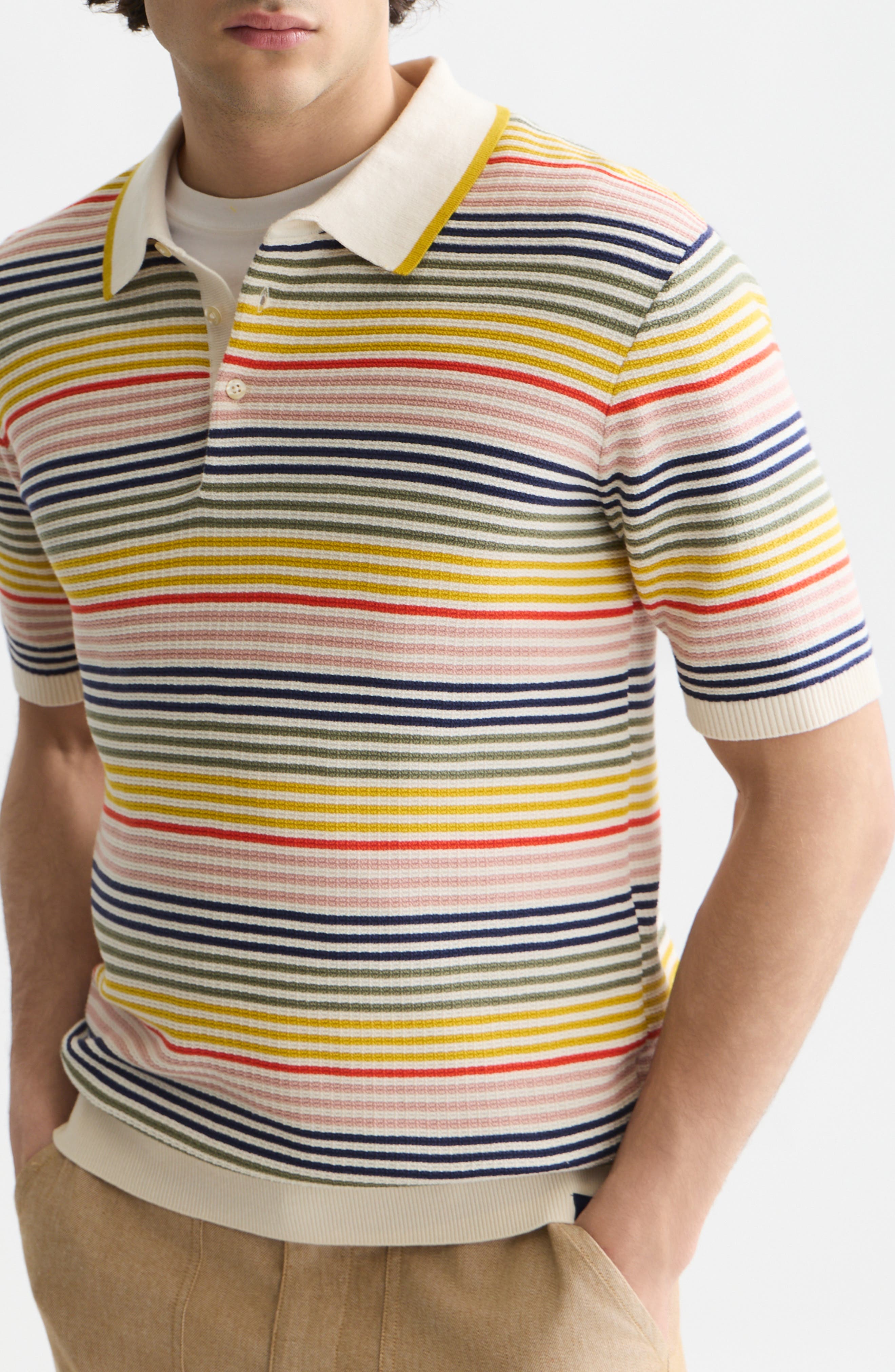 selected YELLOW MULTI STRIPE
