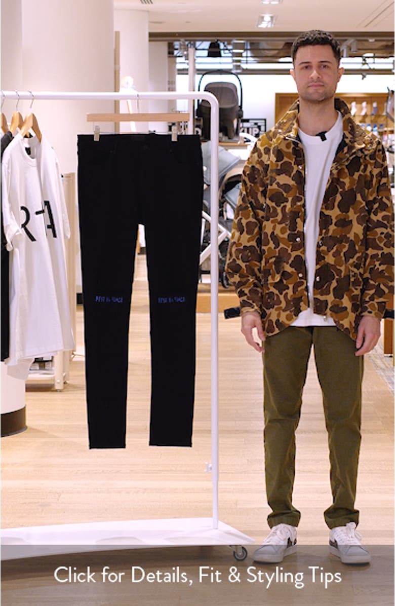 Bryant Ripped Skinny Jeans, sales video thumbnail