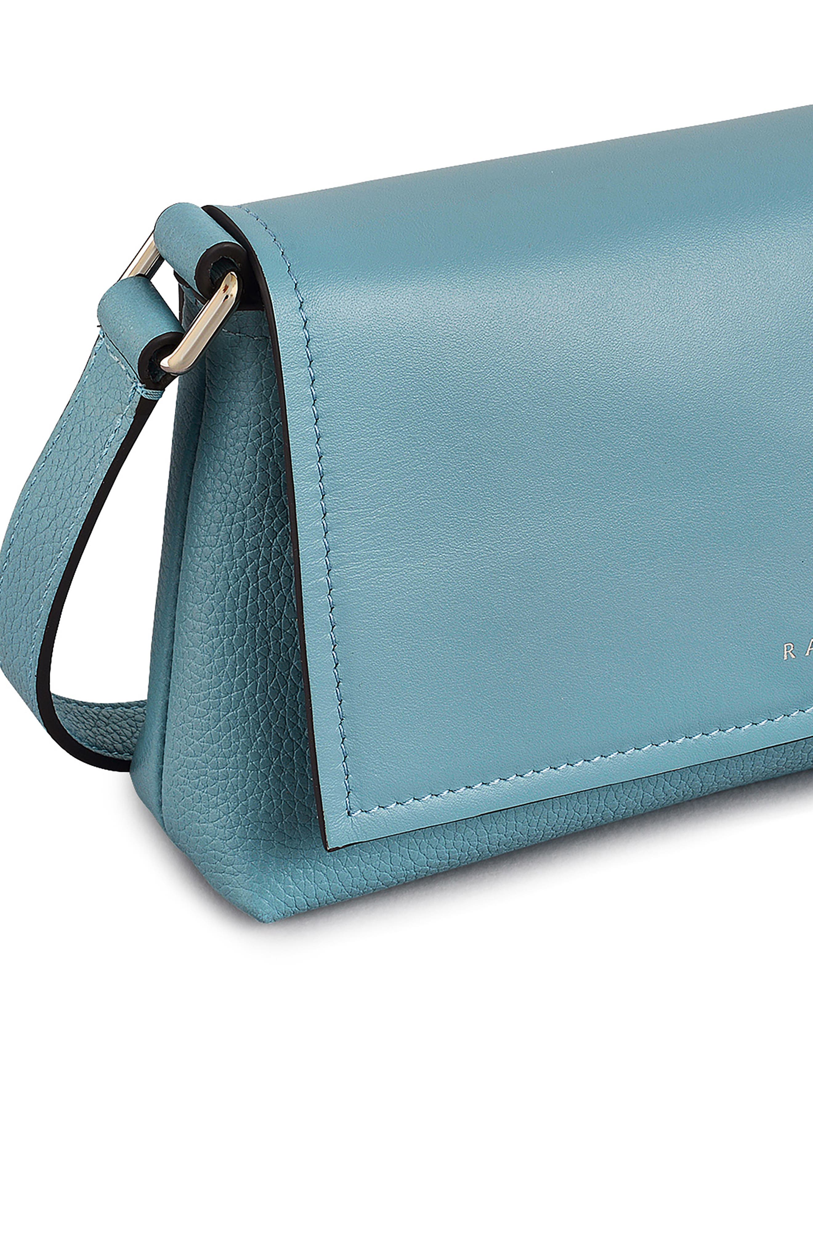 Radley Holmes Avenue Mini Flapover Crossbody Bag, Alternate, color, Cameo