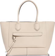 Longchamp Large Mailbox Leather Top Handle Bag