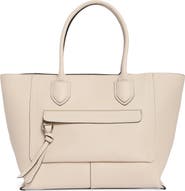 Longchamp Large Mailbox Leather Top Handle Bag