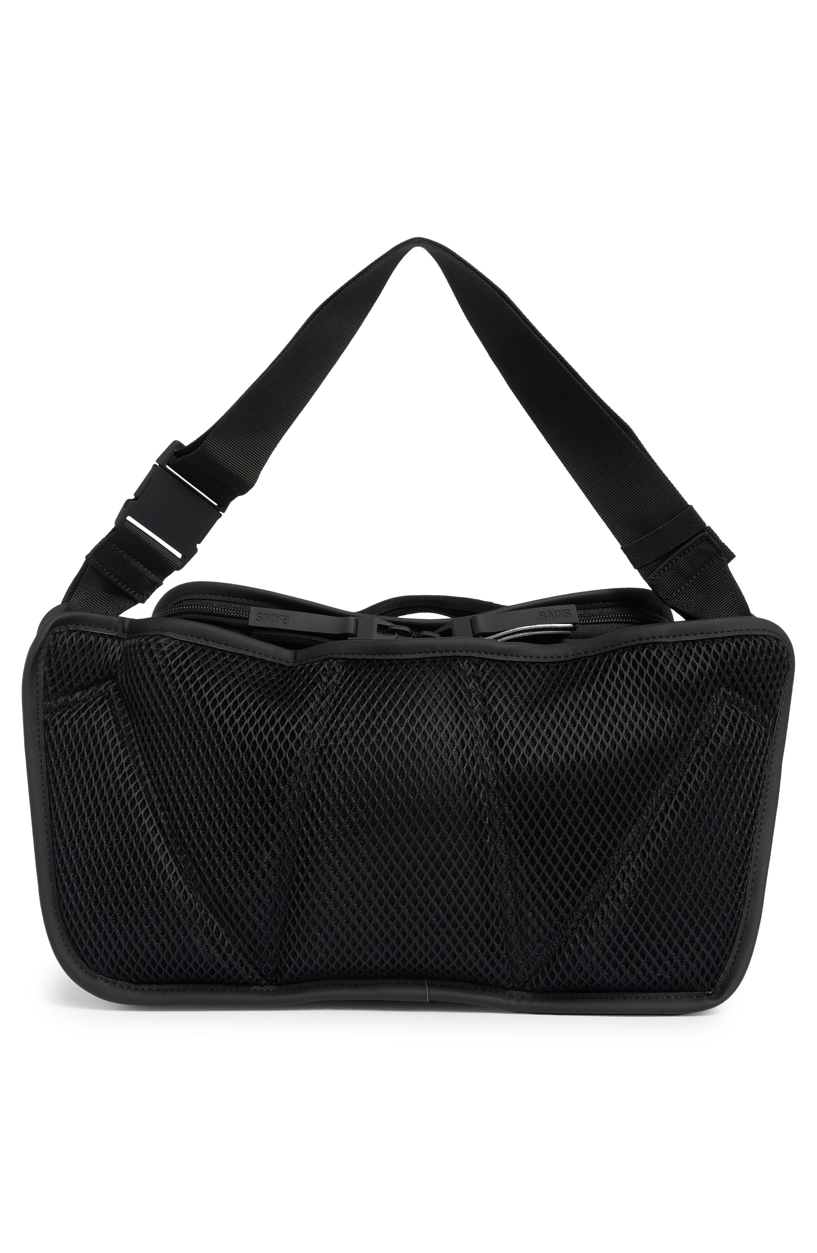 Rains Trailmount Messenger Bag, Alternate, color, Black