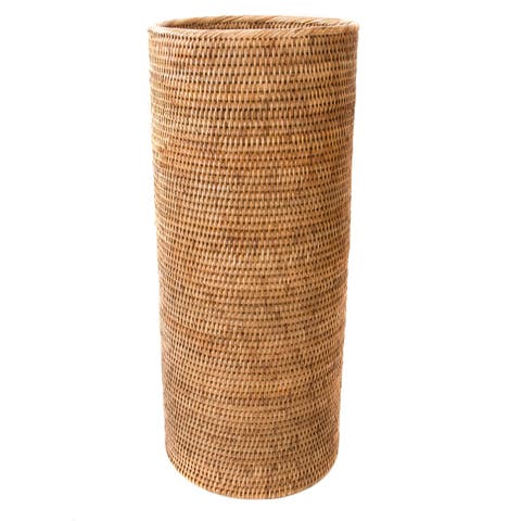 Artifacts Rattan Round Umbrella Basket