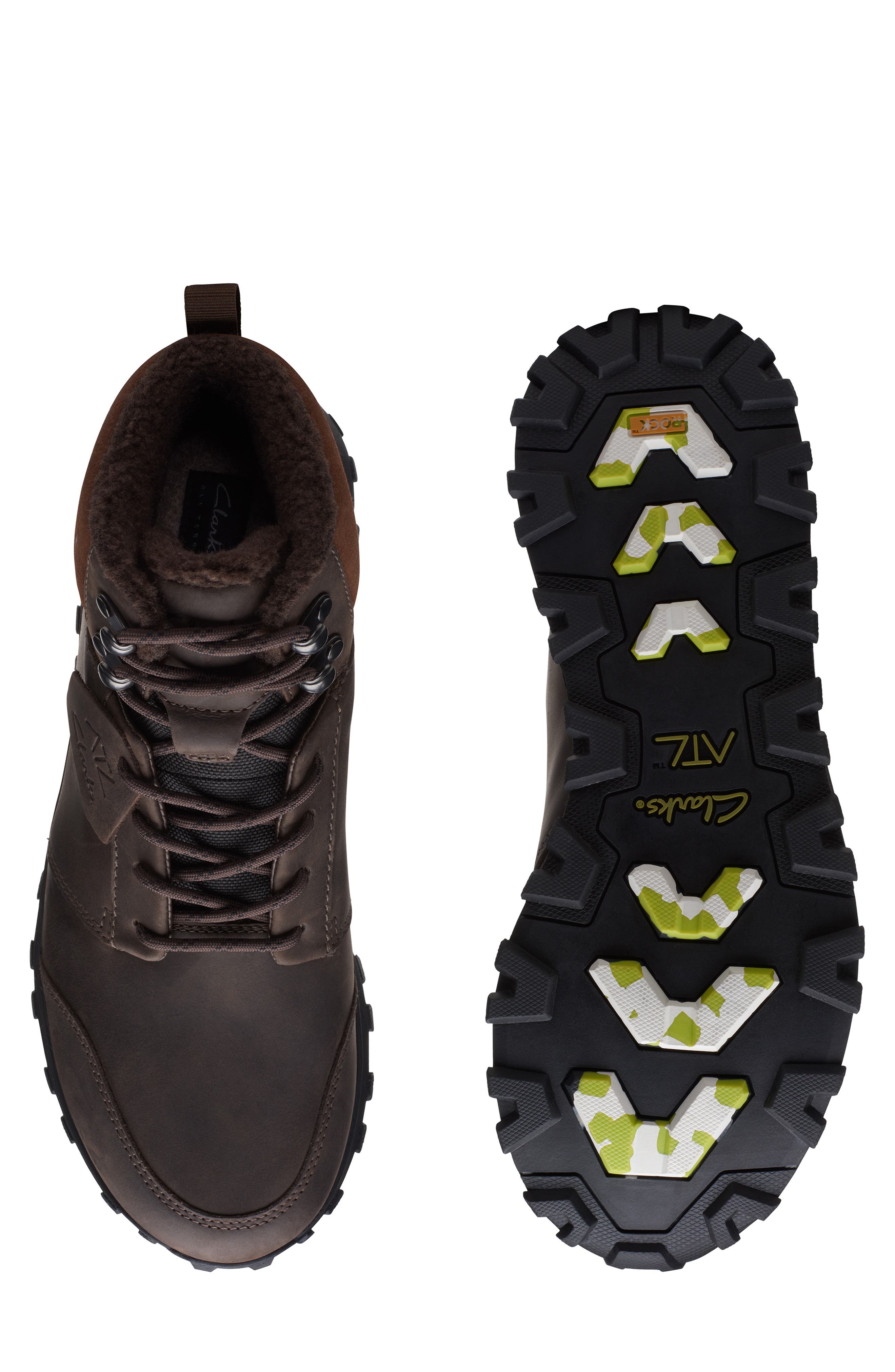 Clarks<sup>®</sup> Trek Up Waterproof Hiking Boot, Alternate, color, 