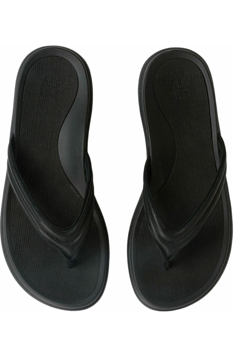 ABEO Laguna Thin Strap, Alternate, color, Black - Metatarsal