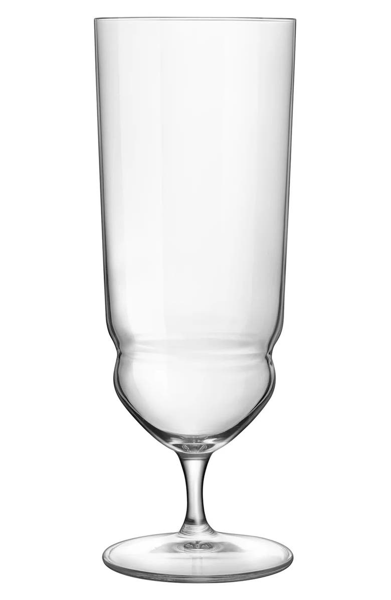 Luigi Bormioli Backdoor '20s Set of 4 Tequila Sunrise Glasses, Main, color, Clear