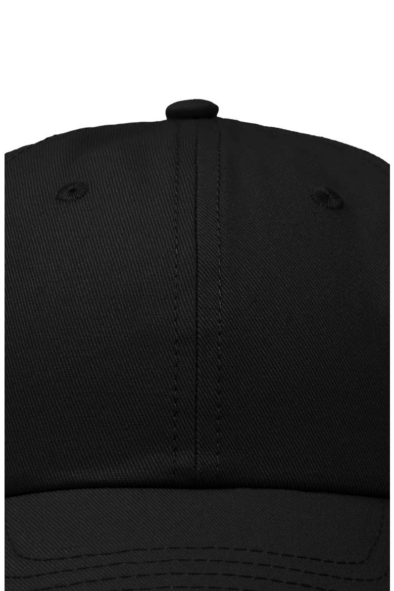 Classic Cotton Dad Cap, Alternate, color, Black