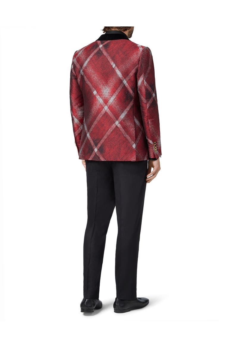 Blazer Men, Alternate, color, Bordeaux