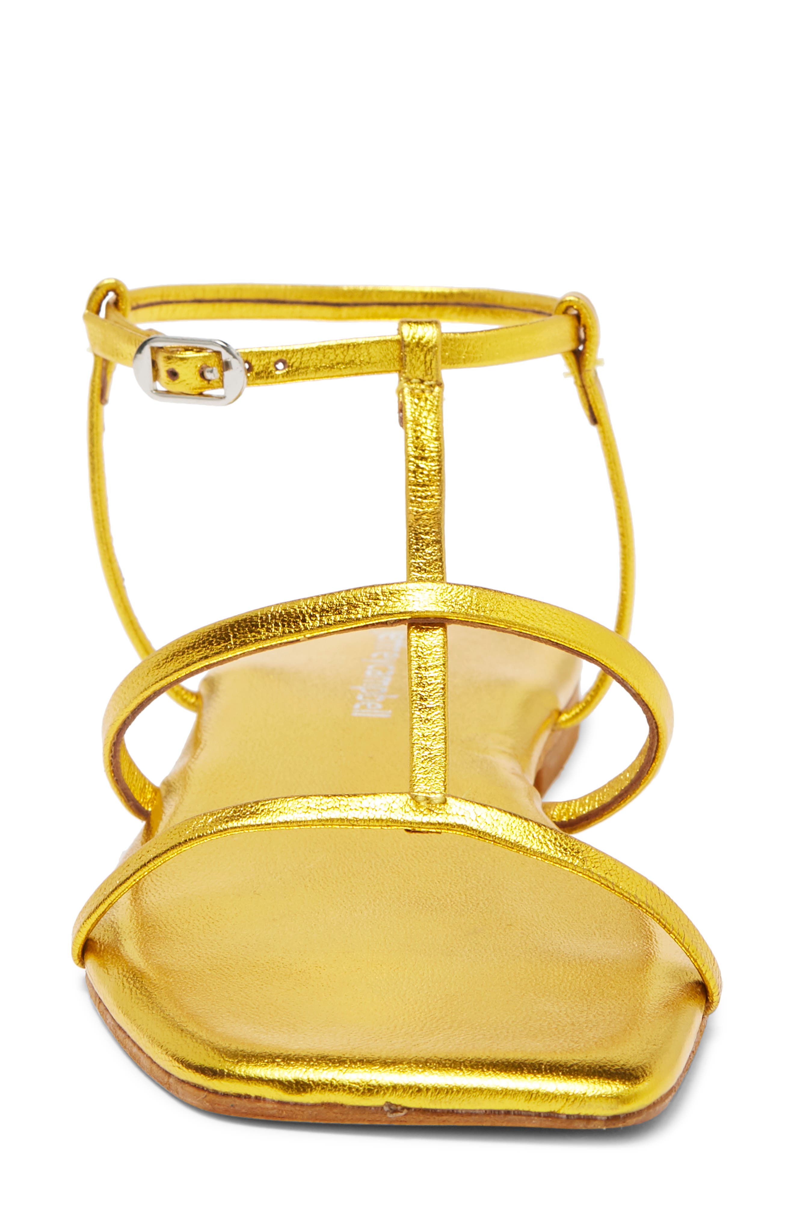 Corinth Gladiator Sandal, Alternate, color, YELLOW GOLD