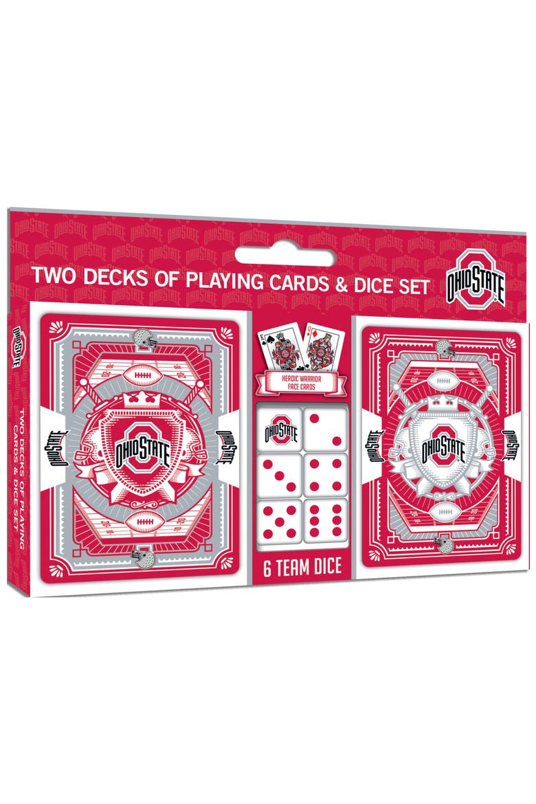 Ohio State Buckeyes Playing Cards & Dice, Main, color, Multicolor