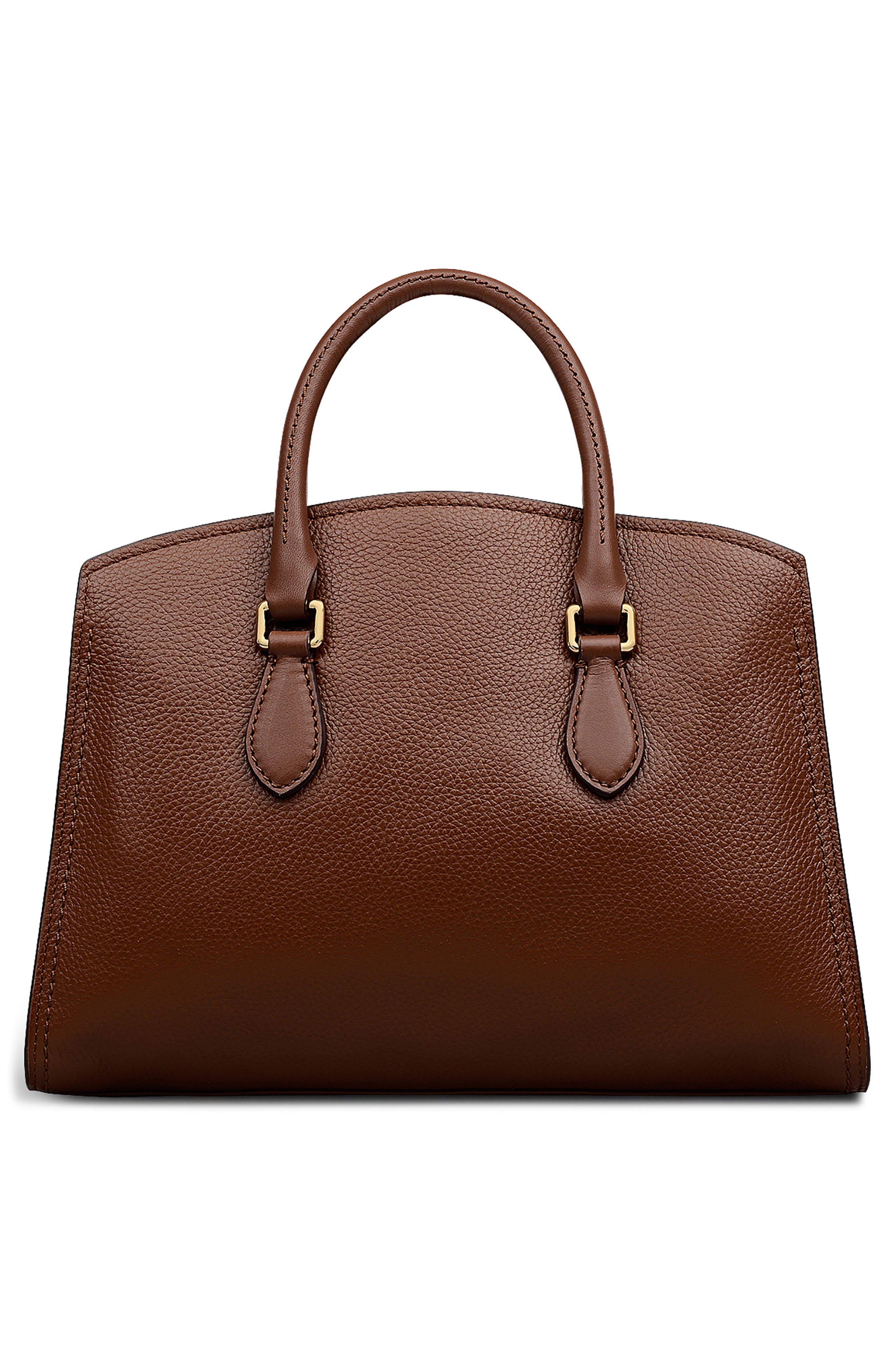 Radley Medium Portland Way Zip Tote Bag, Alternate, color, Cherrywood