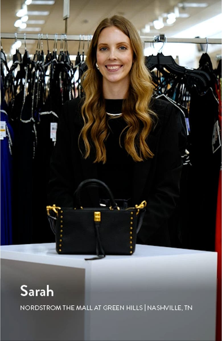 Darren Leather Top Handle Bag, sales video thumbnail