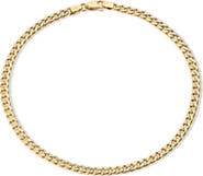 DEVATA Cuban Chain Bracelet in 14K Gold