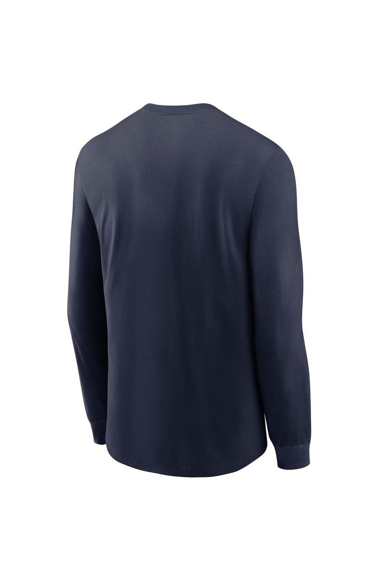 Nike Men's Nike Navy New England Patriots Primary Logo Long Sleeve T-Shirt, Alternate, color, 
